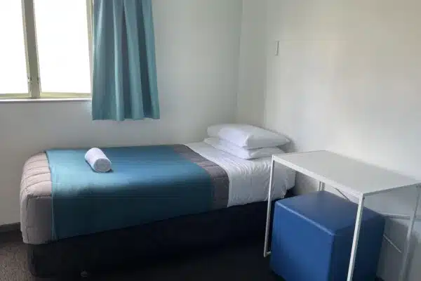 Single Bed with Desk and Arcmhair