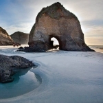 Nelson Wharariki Beach