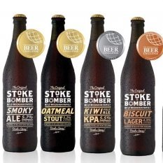 4 different bottles of Stoke Nelson beer